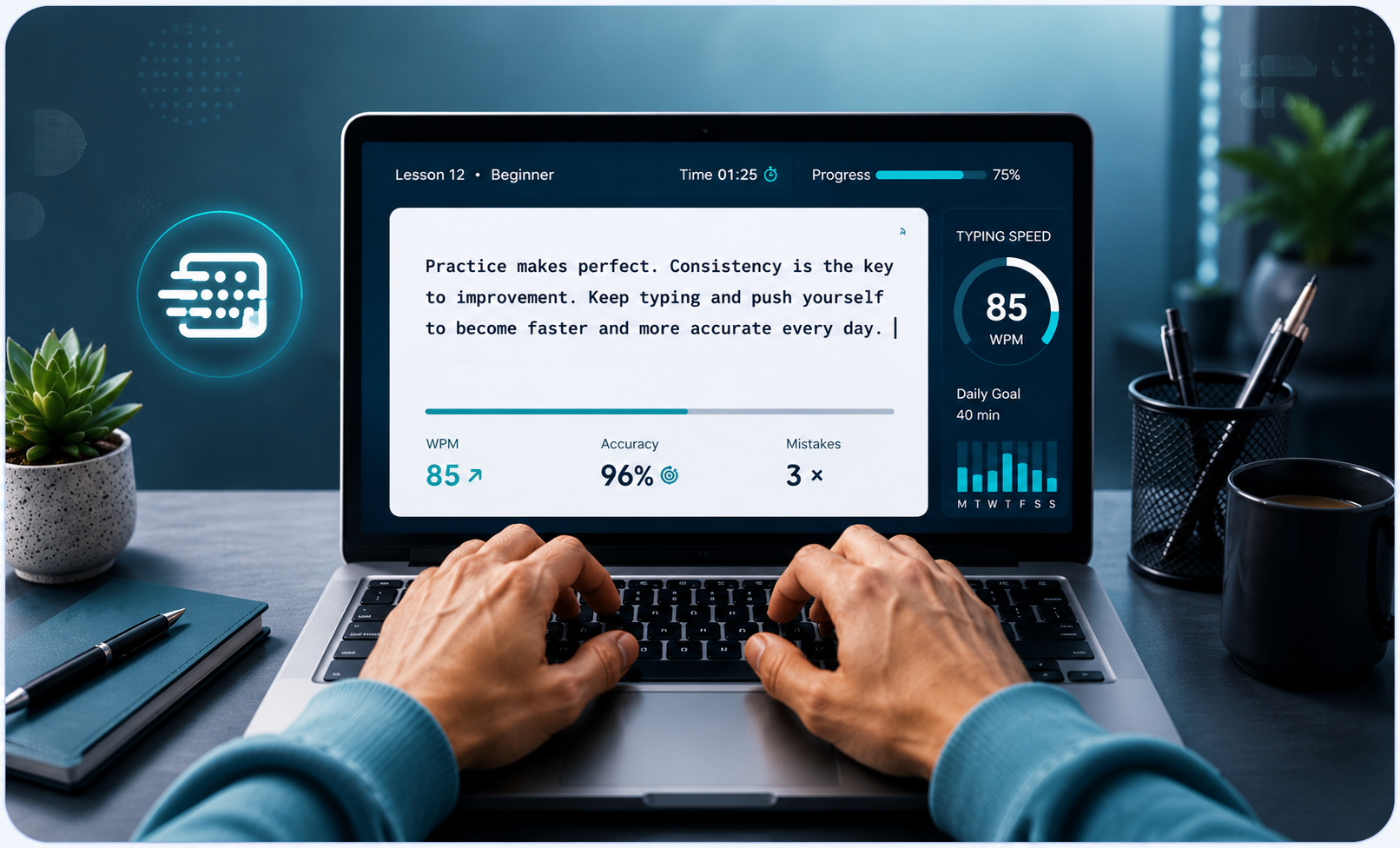 English Typing Tutor